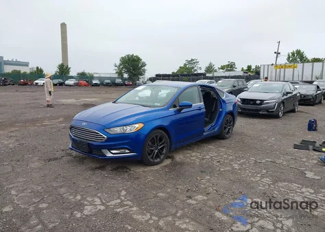 2018 Ford Fusion Se z USA, uszkodzony, nr VIN 3FA6P0T97JR156964